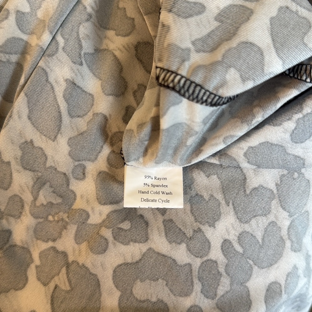 NUGGLES Leopard Print High-Low Dress - Picture 5 of 5